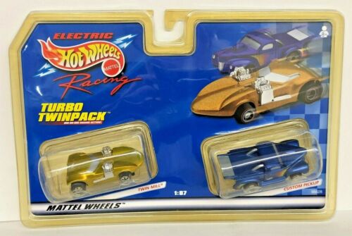 Hot Wheels Racing 96628 Turbo Twinpack Twin Mill & Custom Pickup HO sc Slot Cars - Picture 1 of 1