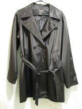 Fu Da New York Woman's Trench/raincoat Water Resistant. Stylish. Size Large. New