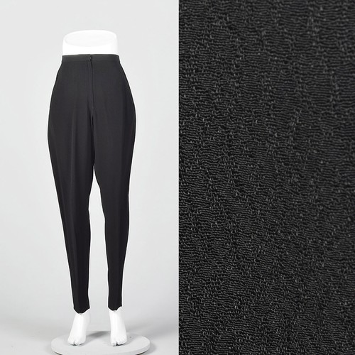 M 1980s Donna Karan Textured Black 