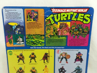 Vintage Teenage Mutant Ninja Turtles TMNT DONATELLO 10 Back Card