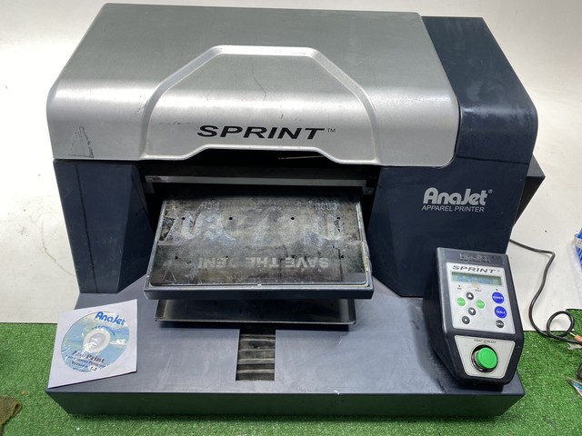 Anajet Sprint DTG Apparel Shirt Printer Model So-200a Read Description Untested | eBay