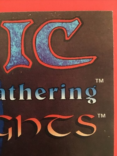 Magic The Gathering Arabian Nights 1 Firmado ALEX MALEEV Casi Nuevo - Imagen 4 de 12