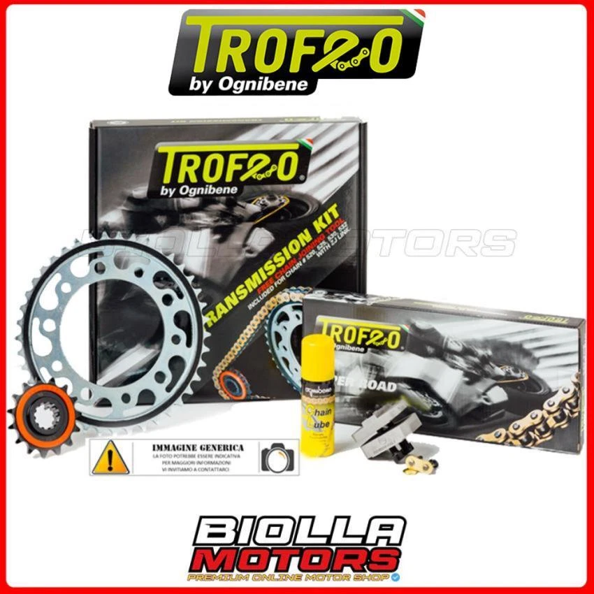 GEAR TRANSMISSION KIT TROFEO KAWASAKI NINJA 250 SL ABS 250 2015
