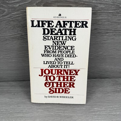 Journey to Other Side Life After Death Vtg 1977 PB Book by David Wheeler