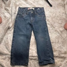 Levi-s Blue and Navy Jeans 549 Size 3T vintage