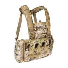 TASMANIAN TIGER CHEST RIG MK 2 MULTICAM  MOLLE PLATFORM WITH POUCHES #7852