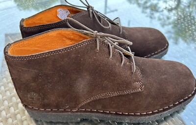 Vintage made in Italy timberland chukka boot size 9 Vintage Timberland Original Yellow Boot Waterproof Leather  main image 4