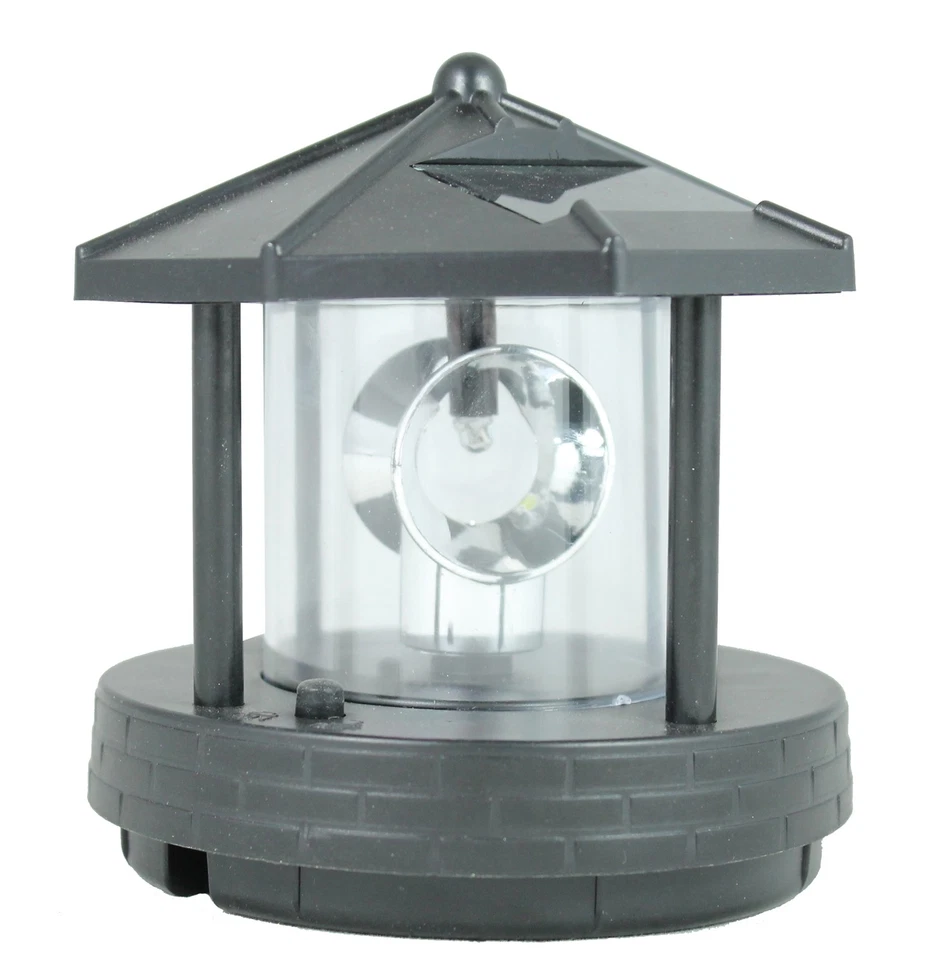 Ersatz Leuchtkopf für Solar Led Leuchtturm 50/80 cm Höhe Leuchtmodul Roter Sand - Bild 2 von 4