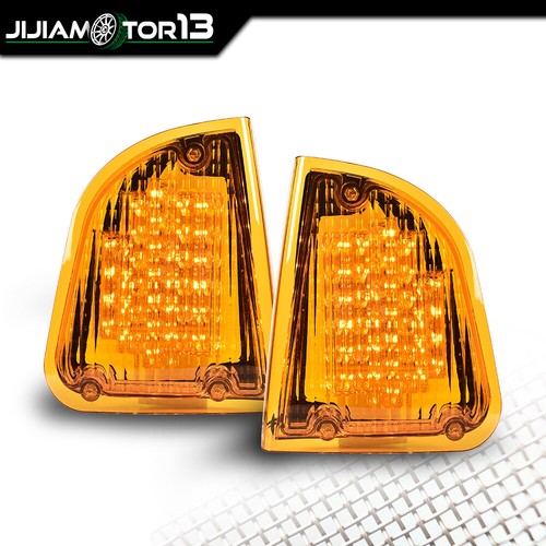 Amber LED Turn Signal Lights Fit For 19862008 KW Kenworth K300 T300