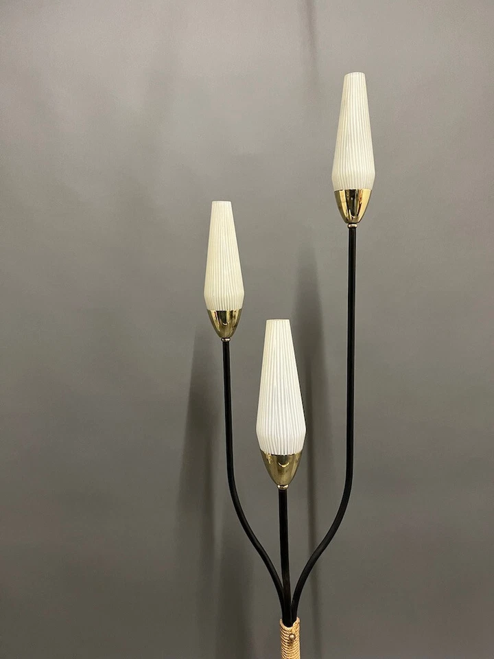 lampadaire 1950 ancien vintage maison lunel france - Photo 4/4