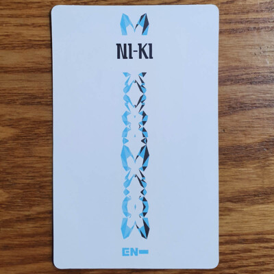 Ni-Ki Official Photocard Enhypen 1st Album Dimension : Dilemma