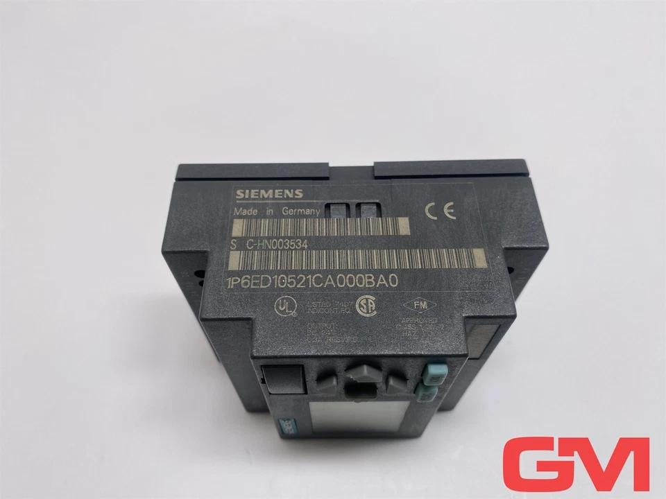 Siemens Logikmodul LOGO! 24 logic module 6ED1052-1CA00-0BA0 E-Stand 01 - Bild 2 von 4