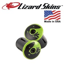 Lizard Skins Handlebar Plugs   Hyper Green [2...