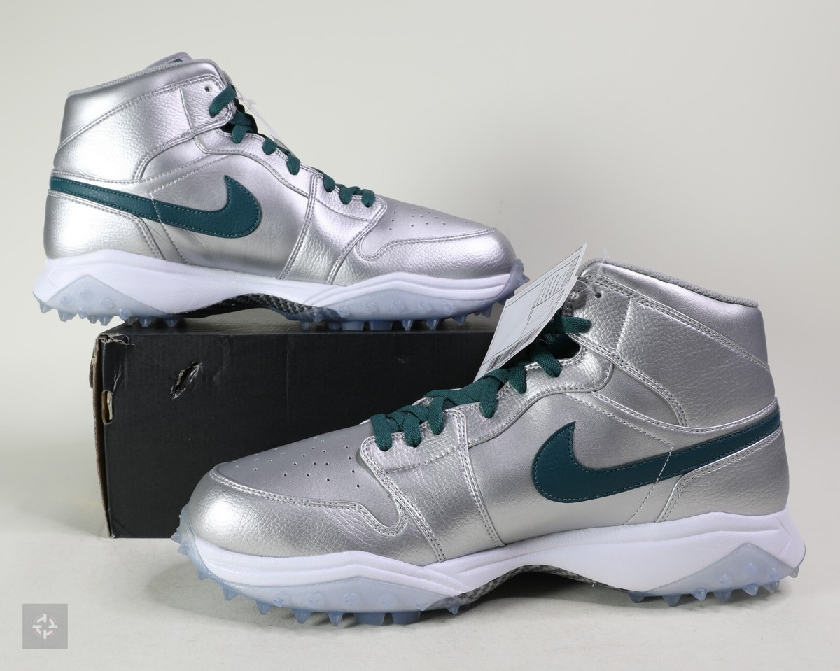 Nike Jordan 1 Mid Turf Alshon Jeffery Eagles PE Sample Football