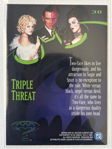 1995 Batman Forever Fleer Base #1 to # 114 Pick From list !! - Zdjęcie 31 z 103