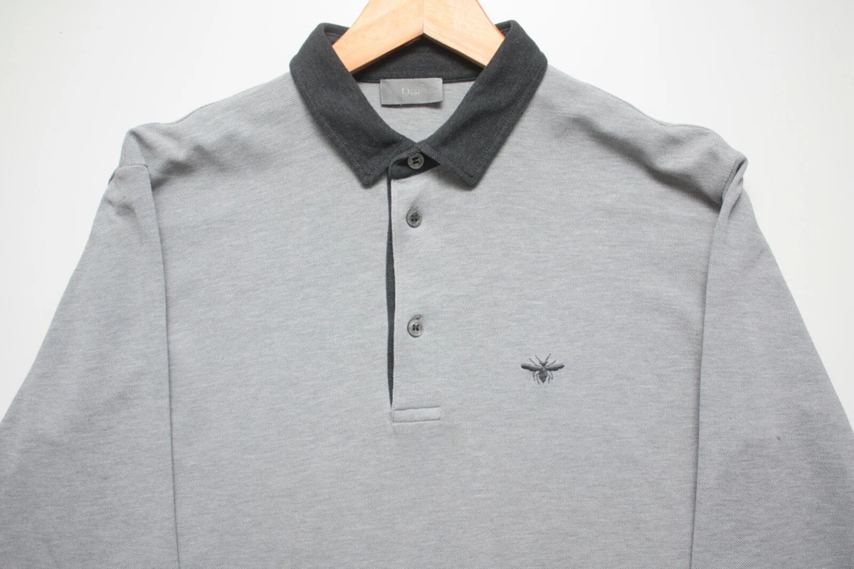 Dior long sleeve polo cheap