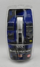 Wahl 5537-506 11 pc Cordless Battery Operated Beard Mustache Trimmer Brand NEW