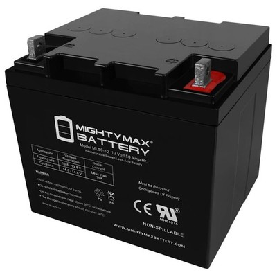 Mighty Max ML50-12 -12V 50AH Battery for Prowler 3310 Large Scooter