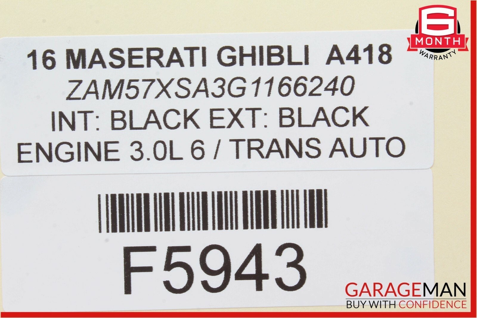 Maserati Ghibli 2014-2017 Right Seat memory modules Set