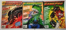 Gamepro Magazine Lot of 3: Aliens, Mega Man, Shinobi and More 