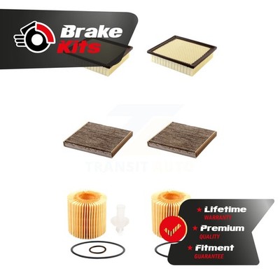 Air Cabin Engine Cartridge Oil Filters (6 Total) Kit For 2011-2020 Toyota Sienna