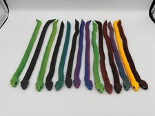 3D Printed Articulated Bush Viper Snake Flexible Fidget Toy Desk Pet PLA