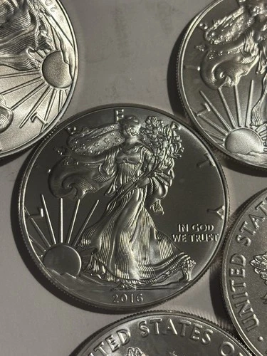 Various Year  1 oz American Silver Eagle Coin (BU)
