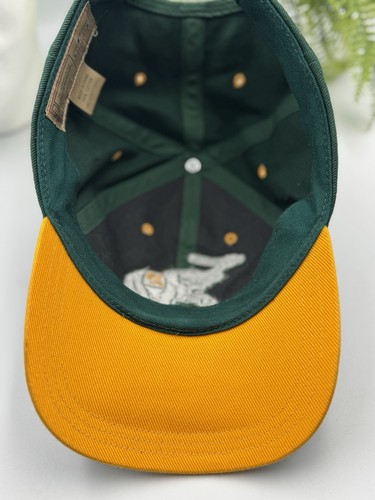 Vintage Oakland Athletics Elephant Script Green MLB Baseball Cap RARE! OS - Picture 7 of 8