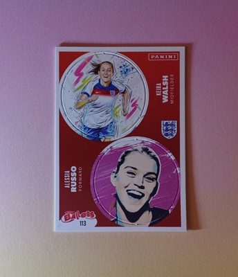 PANINI BALLERS ALESSIA RUSSO POP CARD ENGLAND EDITION 2026