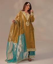 Indian Pakistani Bollywood Salwar Kameez Designer Beautiful Palazzo Suit Dress