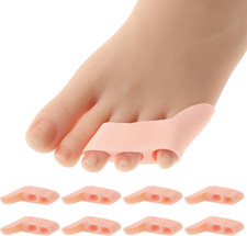 8 Pcs Pinky Toe Separator Bunion Corrector Toe Spacers Little Toe Protectors
