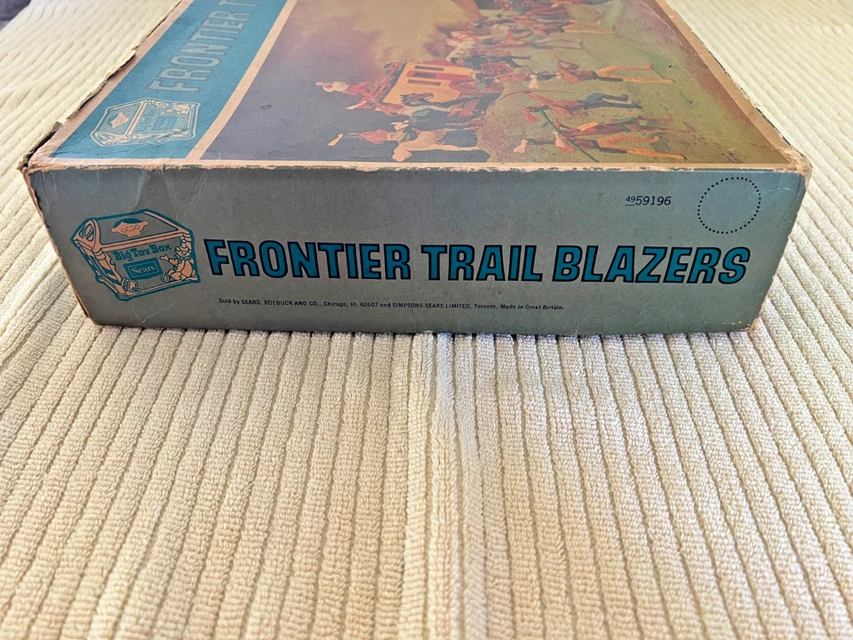 Blazer Timpo Toys Frontier Trail Caja solo De Colección ¡RARO! Foto 3 de 4