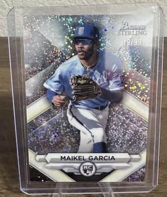 WBC MVP   2023 Bowman Maikel Garcia #BSR-29 Speckle Refractor /99 (RC)