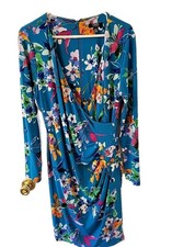 Womens Chaps Multicolored Dress - Size 14