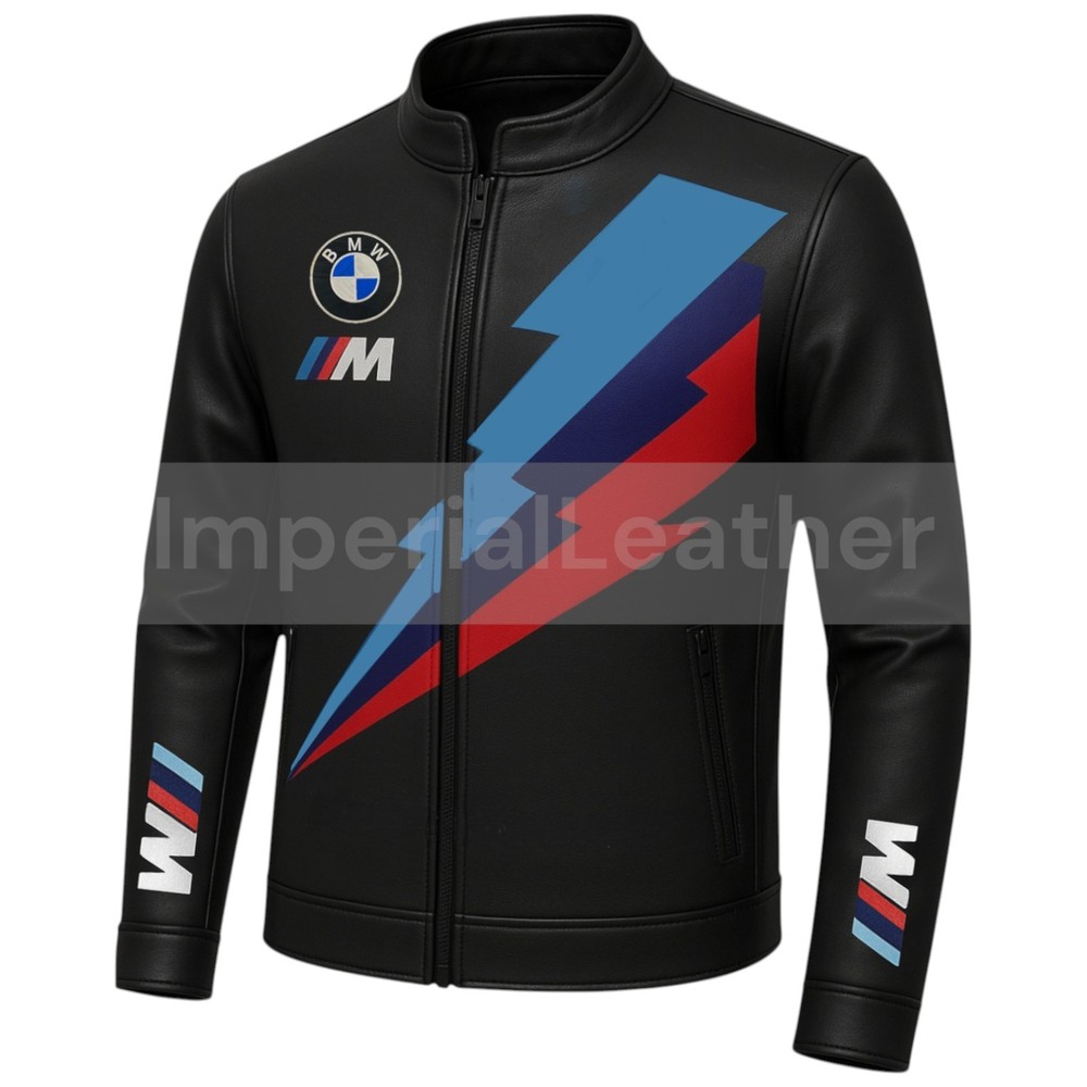 BMW M1000RR Motorcycle Racing Leather Jacket