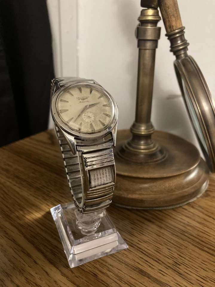 ✨working ✨ Longines Wristwatch With Calendar Watch Band Recently Serviced  - Image 3 of 3