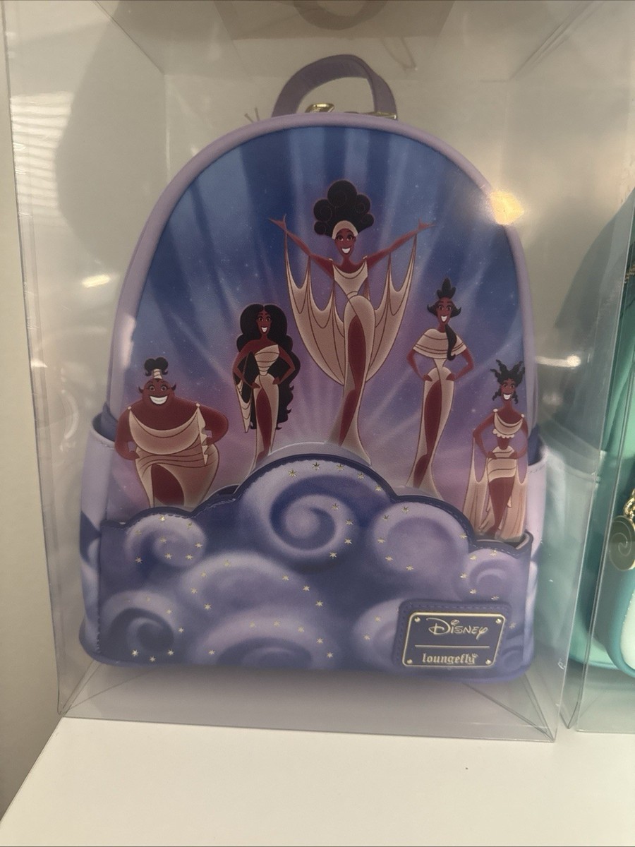 Loungefly DISNEY HERCULES MUSES CLOUDS MINI BACKPACK w  display picture 1