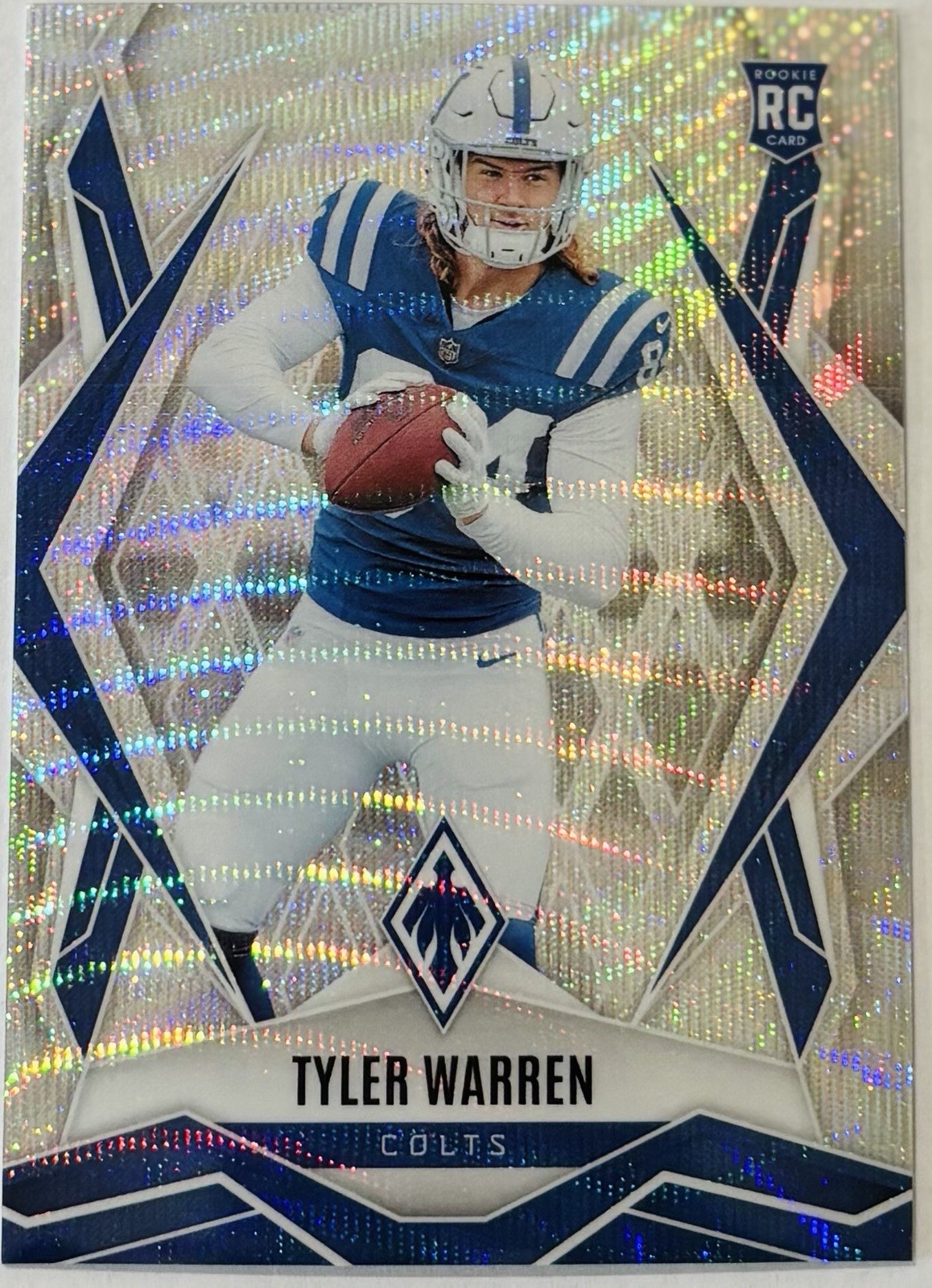 2025 Panini Phoenix - Rookies Tyler Warren #185 Wave /199 (RC)