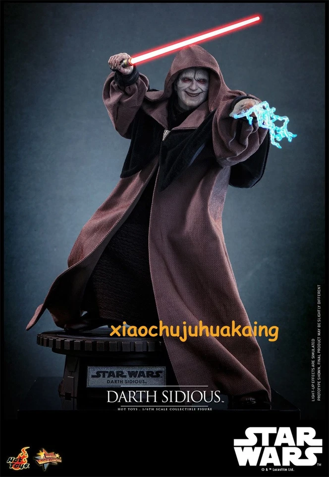 Hot Toys MMS745 Star Wars III Revenge of the Sith Darth Sidious Figure Model Toy - Image 4 of 4