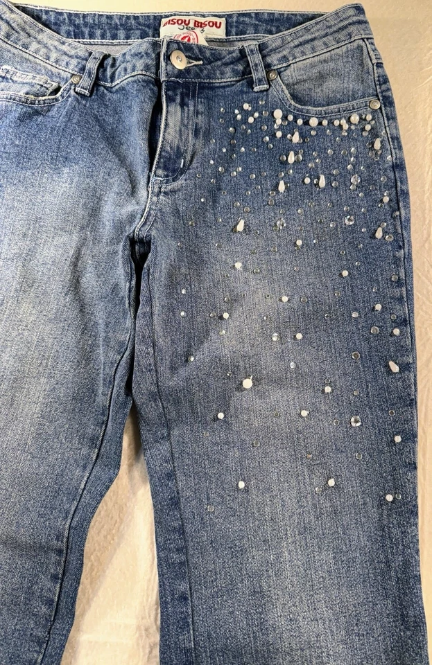 Jeans Bisou Bisou estrás lavados a la piedra talla 4 Foto 4 de 4