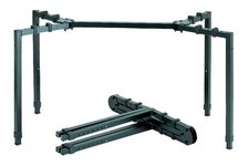 Quik Lok Large Portable Mixer Stand with Adjustable Height  Depth - WS-550