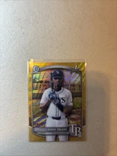 2025 Bowman Chrome Prospect Gold Wave Warel Solano 18/50