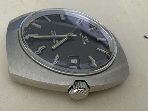 GLYCINE COMPRESSOR - Reloj Automático Suizo Vintage Cal. ETA 2783 - Imagen 10 de 19