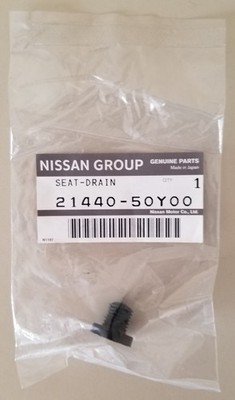 Genuine Nissan Radiator Drain Seat/Plug 21440-50Y00. [C4].