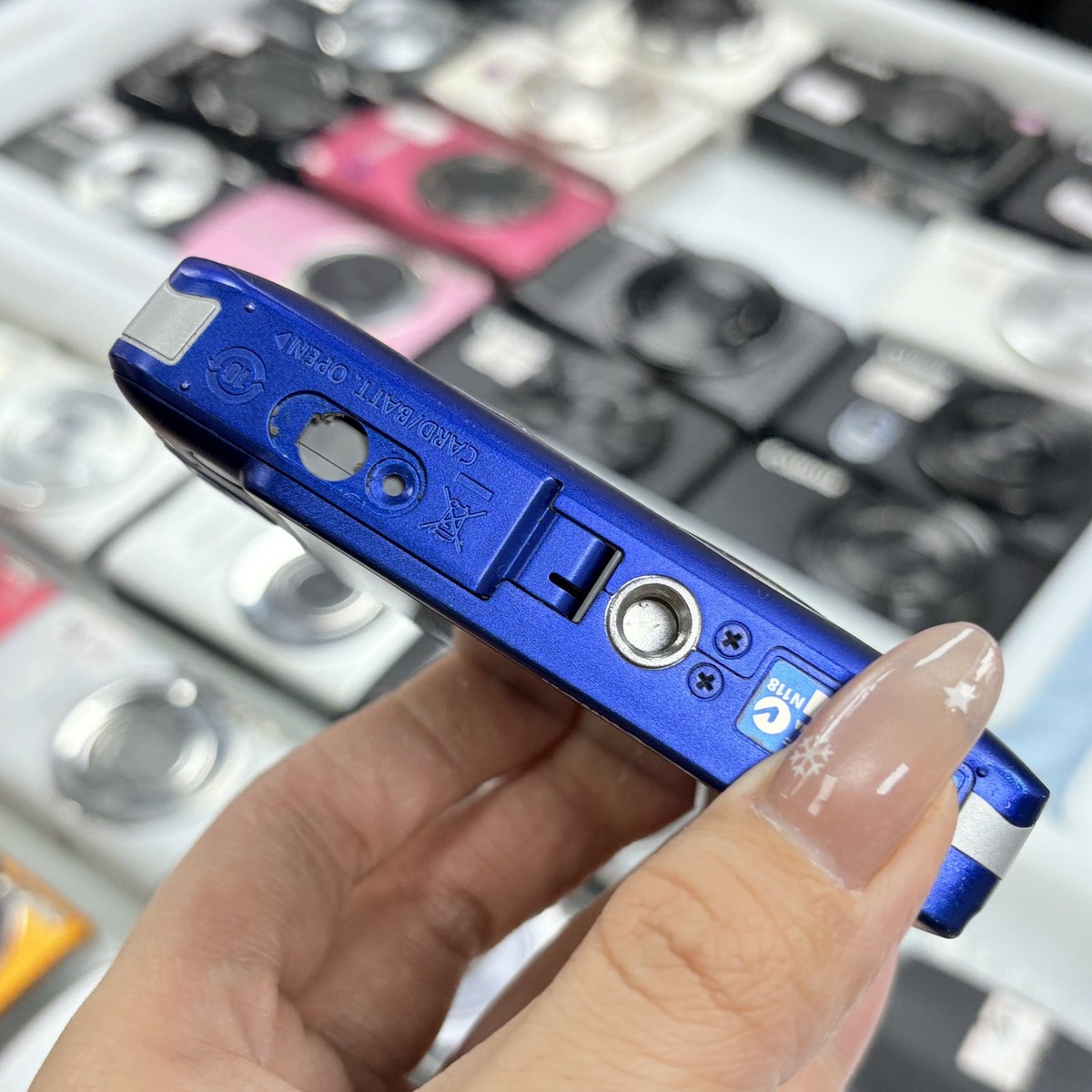 Canon IXUS 115 HS 12.1MP Digital Camera - Blue Tested | eBay