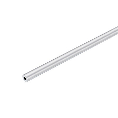 8mm OD 4mm Inner Dia 400mm Length 6063 Aluminum Tube for Industry DIY Project