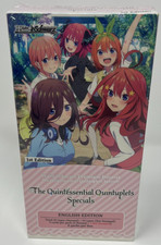 Weiss Schwarz The Quintessential Quintuplets Specials Premium Booster Box - New