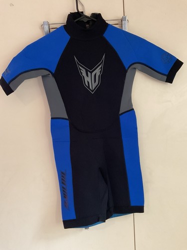HO Sports Youth Wetsuit Shorty Spring Suit Kids Sz 10 65-85lbs O’Neill Bodyglove