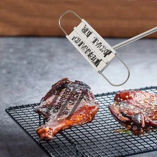 BBQ Meat Branding Iron Changeable Letters Personalized Marking Tool