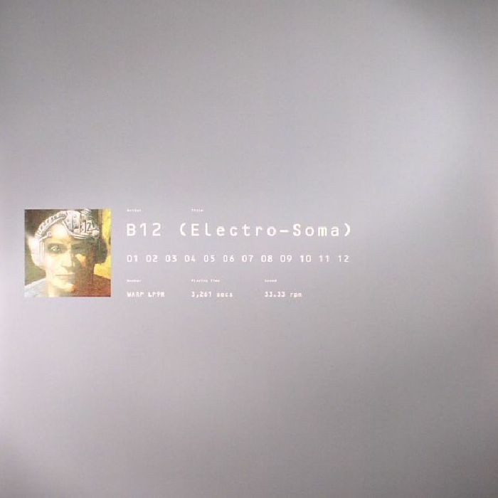B12 - Electro Soma (reissue) - gatefold 2xLP + insert + MP3 download code